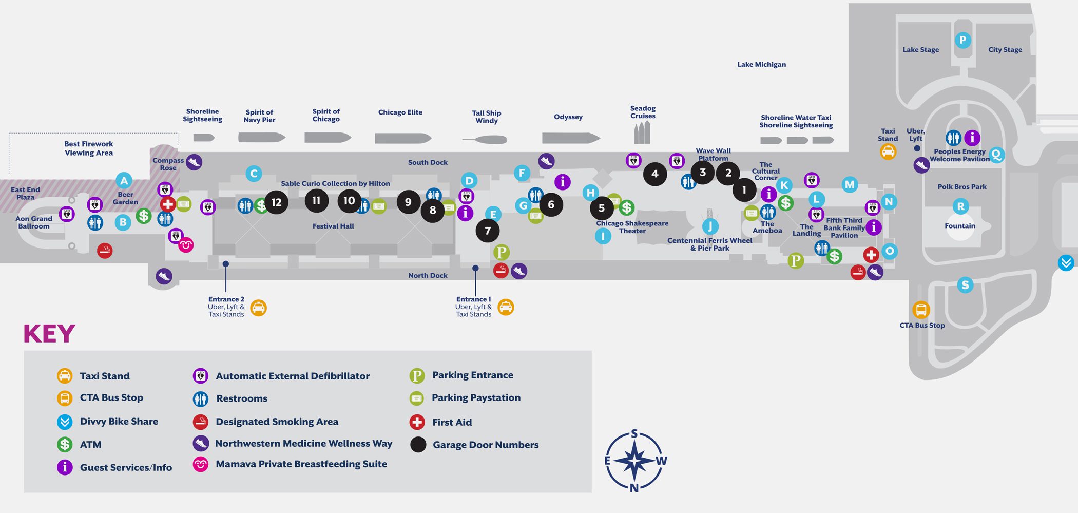 Map Of Navy Pier