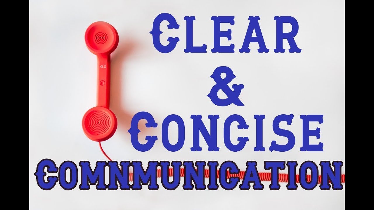 Mastering The Art Of Clear And Concise Verbal Communication Youtube