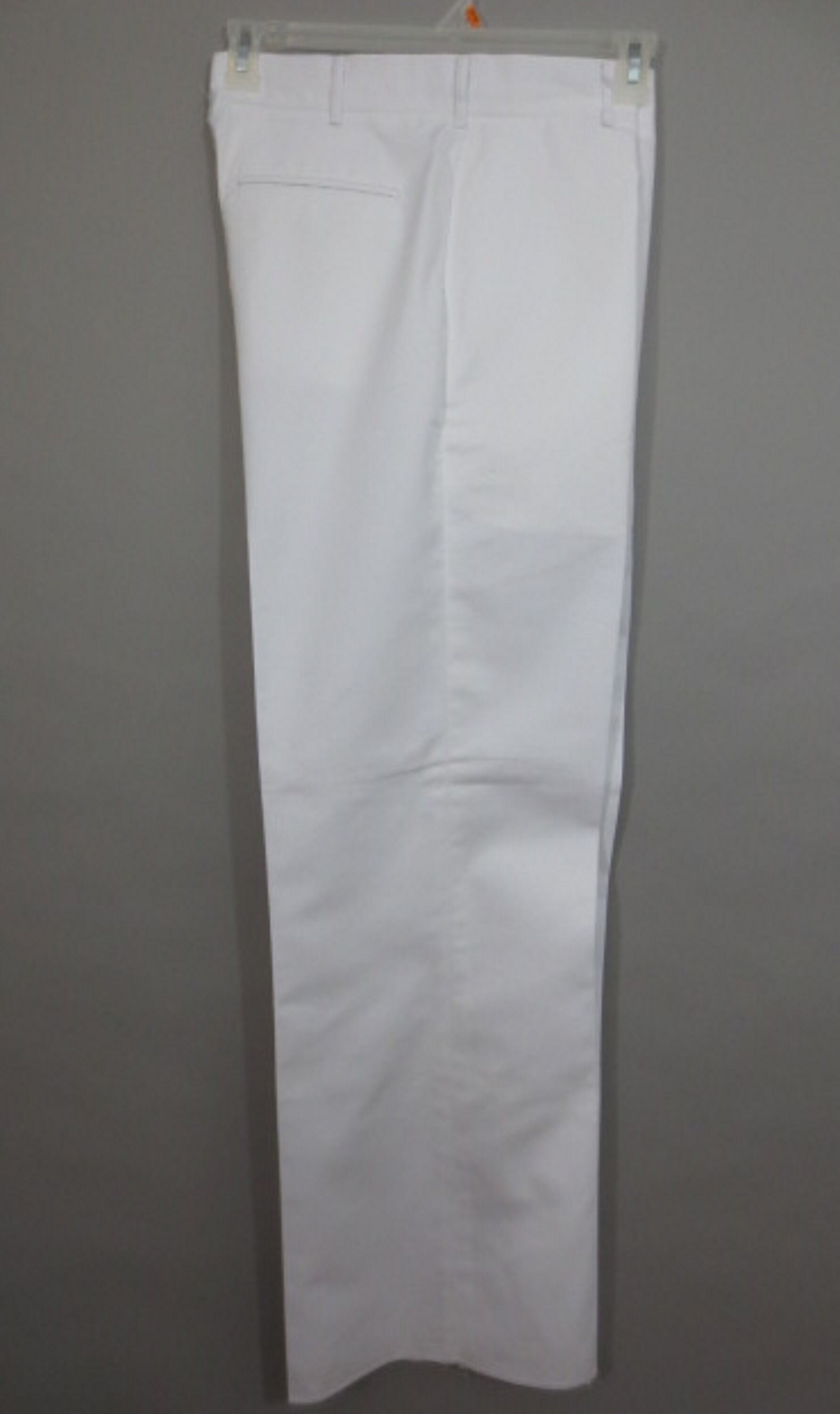 Men S Us Navy White Uniform Dress Pants Trousers 33Xl Unhemmed For Sale