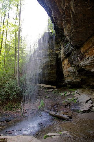 Moore Cove Falls North Carolina Waterfall