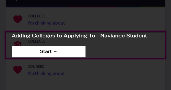 Naviance Tutorial Series Adding Colleges To Your Naviance Family