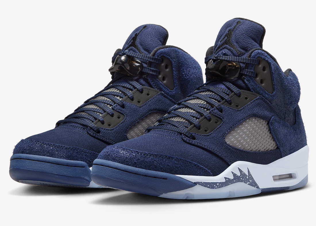 Navy Air Jordan 5