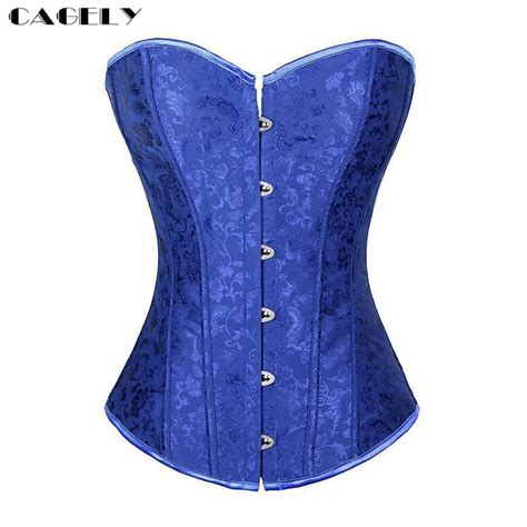 Navy Blue Corset Top