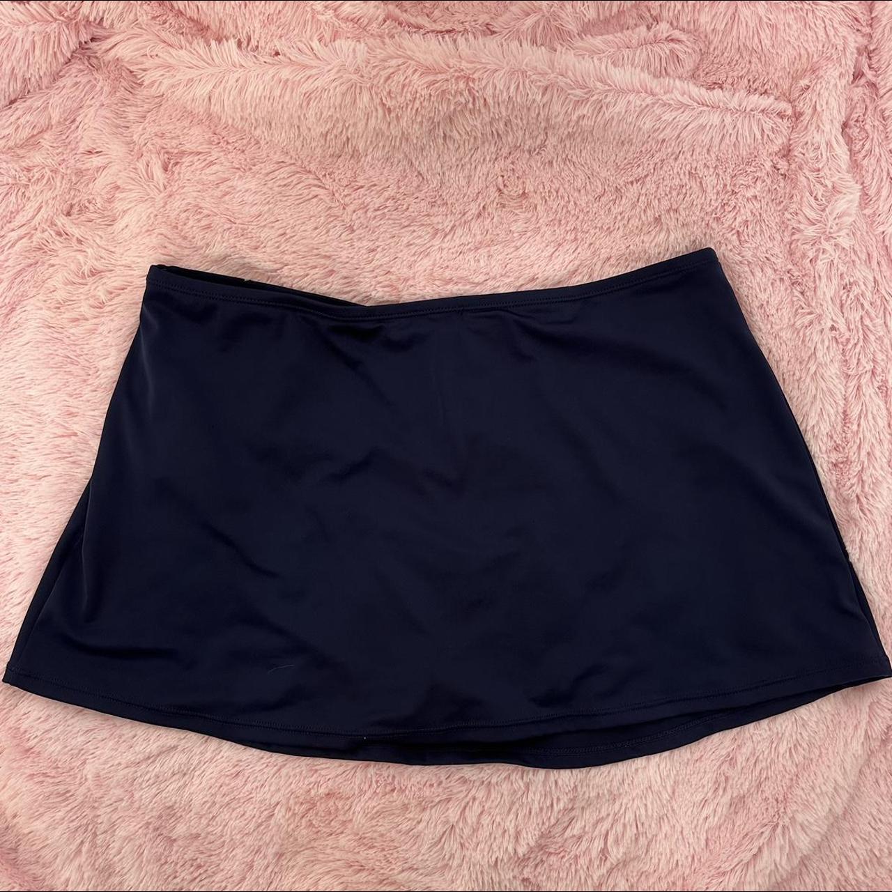 Navy Blue Mini Skirt