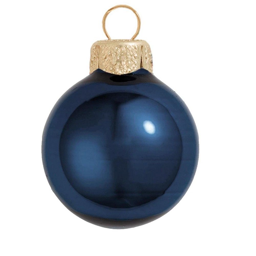 Navy Blue Ornaments