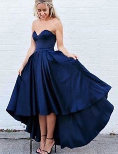 Navy Blue Prom Dress