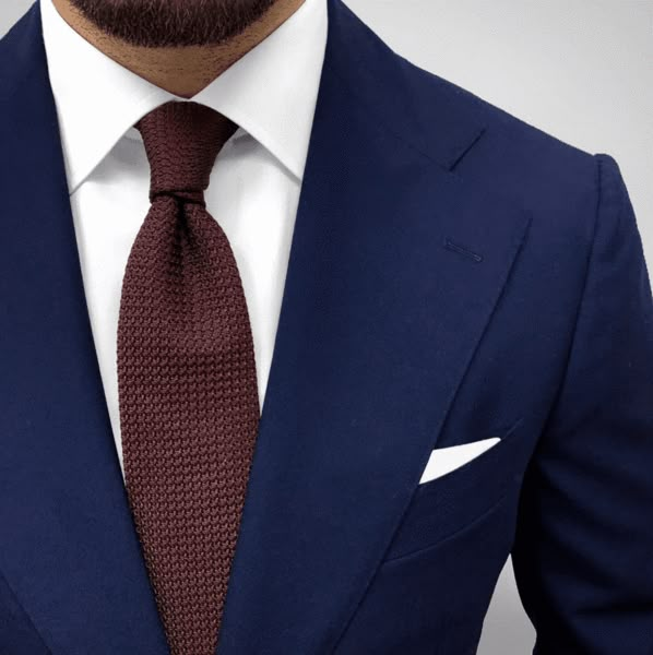 Navy Blue Suit And Tie Combinations