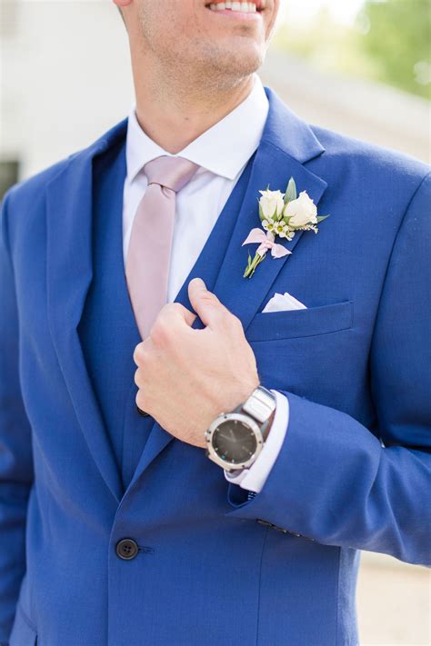 Navy Blue Suit For A Wedding