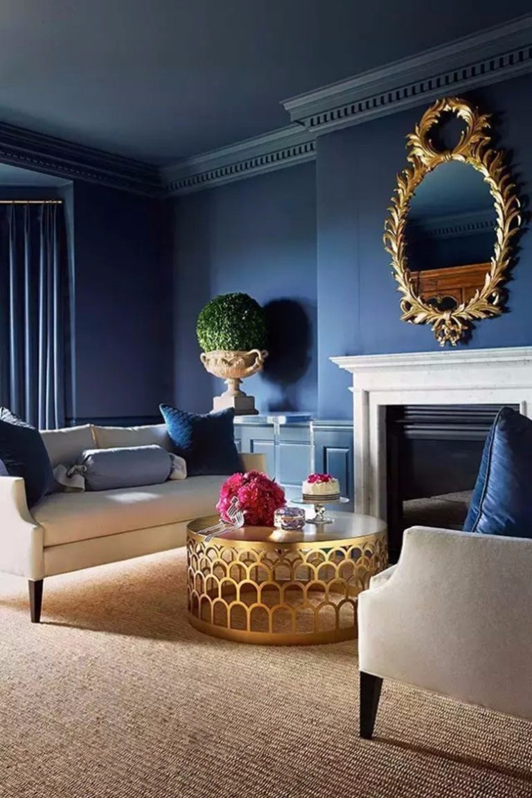 Navy Blue Walls: The Ultimate Guide To Creating A Calm And Sophisticated Space