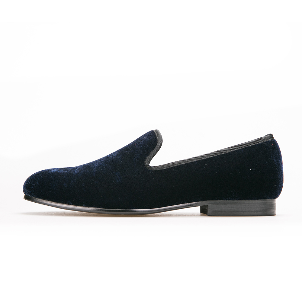 Navy Loafers