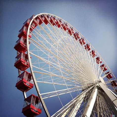 Navy Pier Ferris Wheel Navy Pier S Most Visible Attraction Flickr