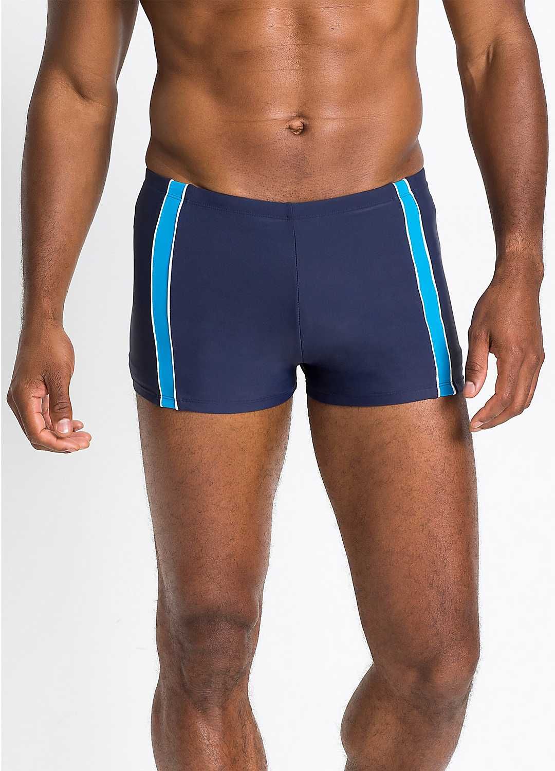 Navy Swim Trunks