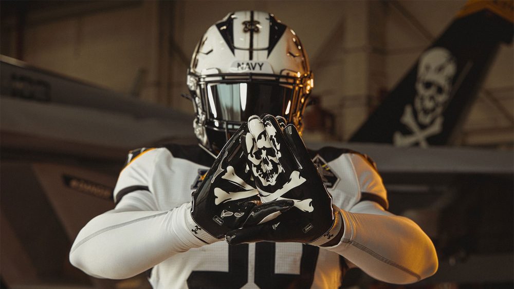 Navy Unveils Jolly Rogers Inspired Football Uniforms For 125Th Army Game