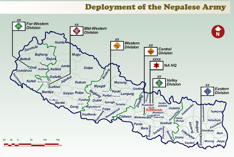 Nepal Army Divisions