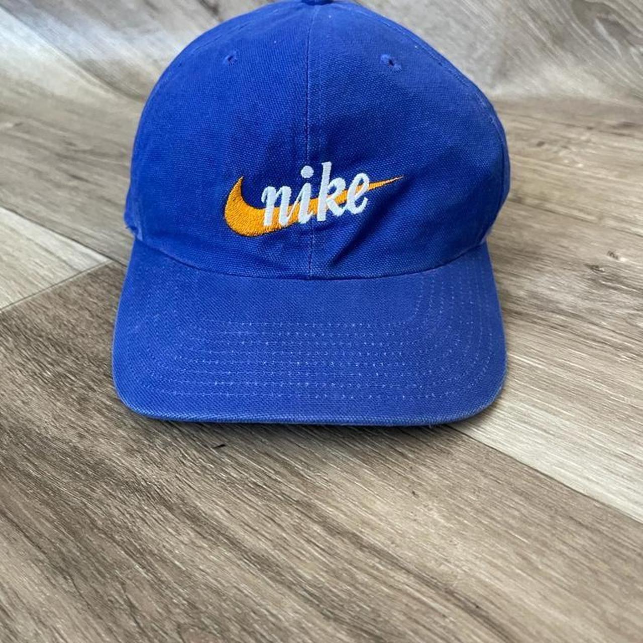 Nike Men S Blue Hat Depop