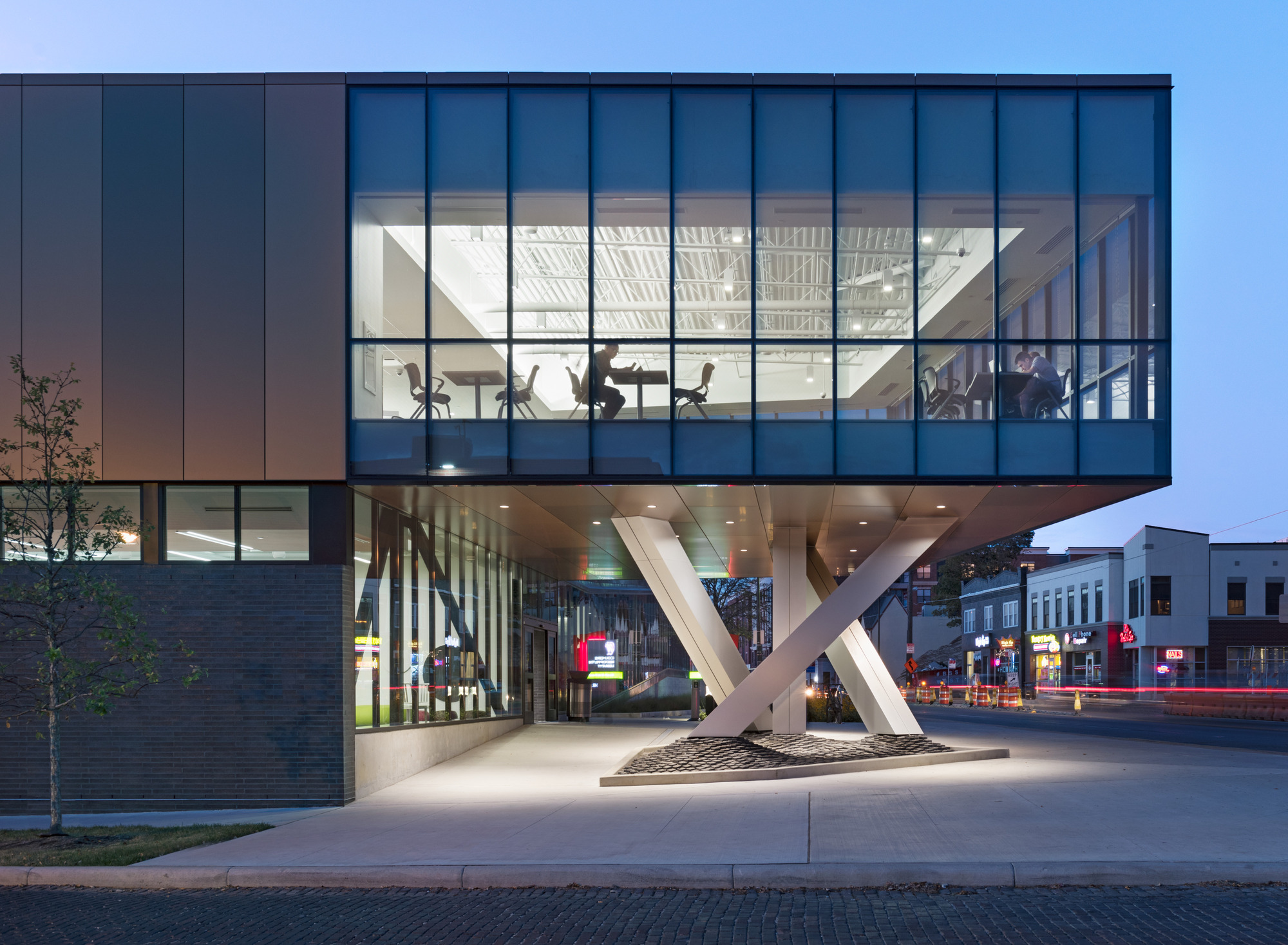 Northside Library By Nbbj Archiscene Your Daily Architecture