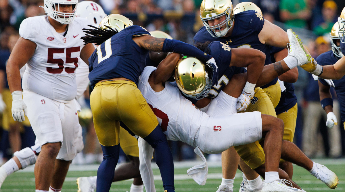 Notre Dame Vs Navy Preview Irish Face A Unique Test Athlon Sports