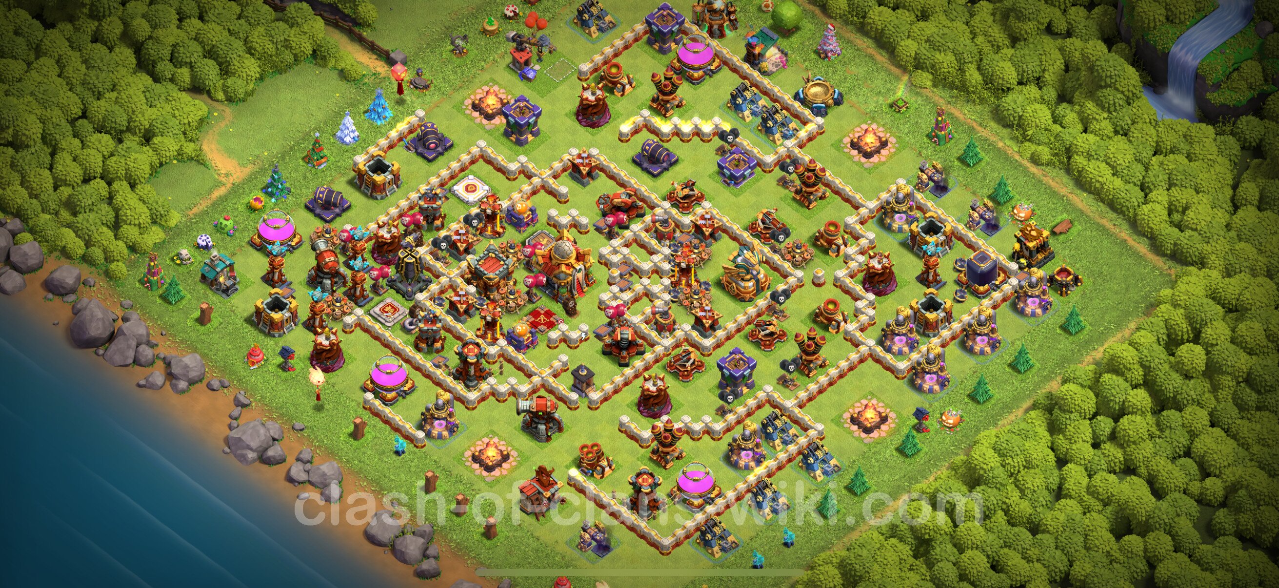 Only 2 Star Th16 Legend Base 2024 Week 1 Legend League Defense Anti