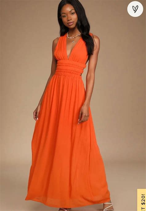 Orange Dress Outfit Wedding Orange Dress Casual Orange Dresses Summer