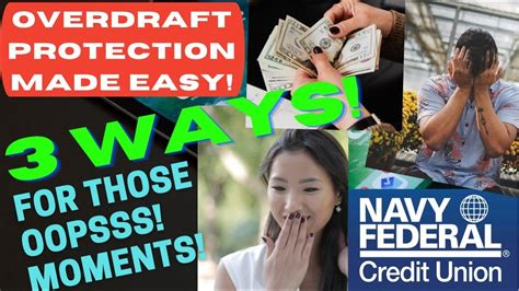 Overdraft Protection 3 Ways With Navy Federal Credit Union Options