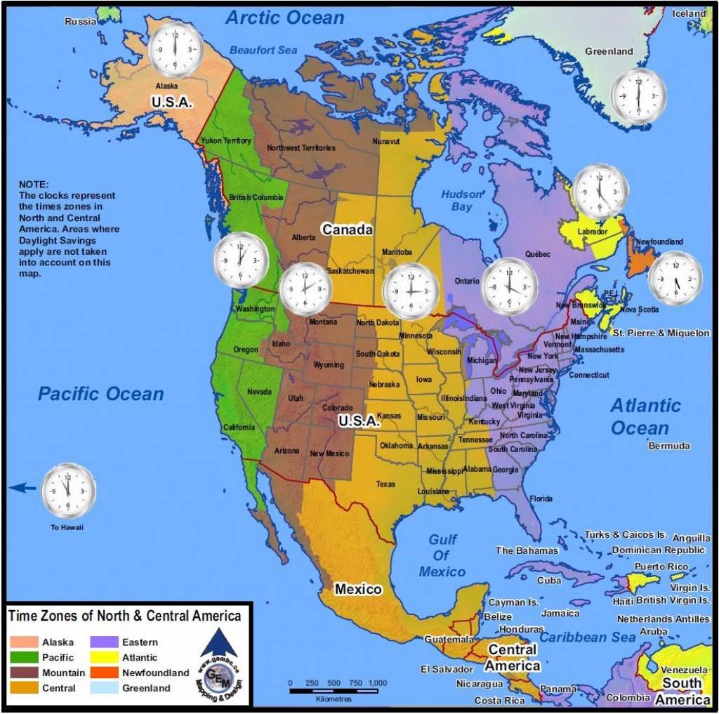 Pensacola Florida Time Zone Map Map Of America North And South