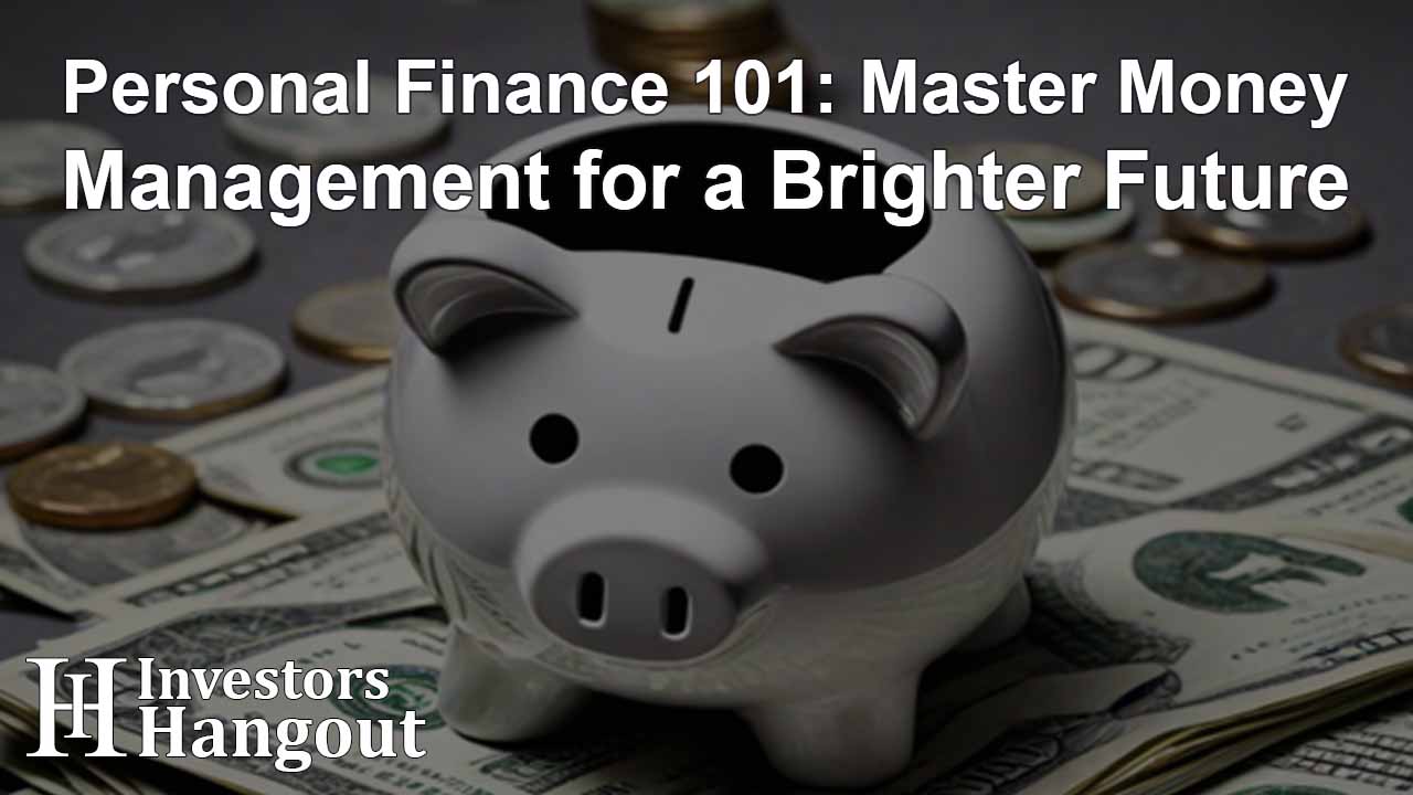 Personal Finance 101 Master Money Management For A Brighter Future