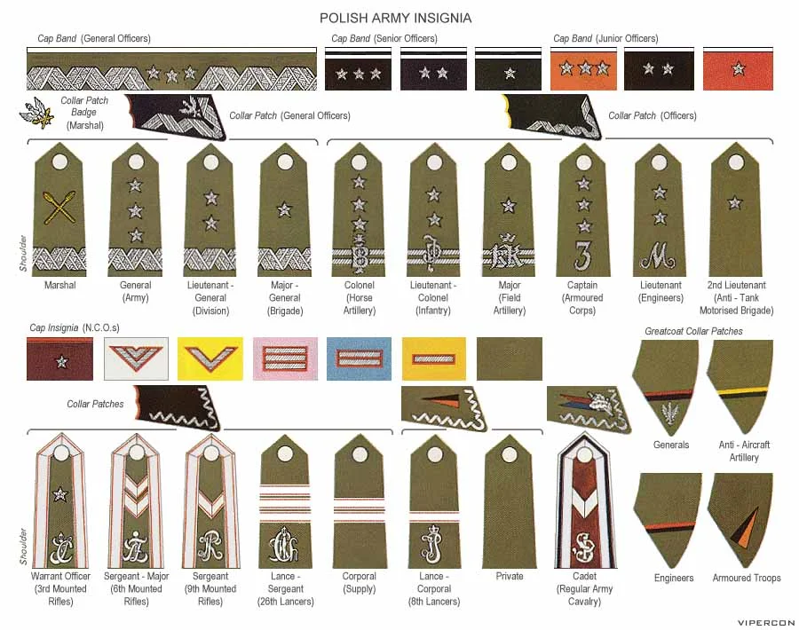 Polish Army Ranks - Savannah Tech Hub