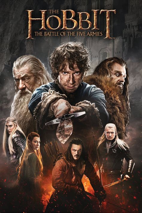 Poster Affiche Hobbit The Battle Of The Five Armies Scene Cadeaux