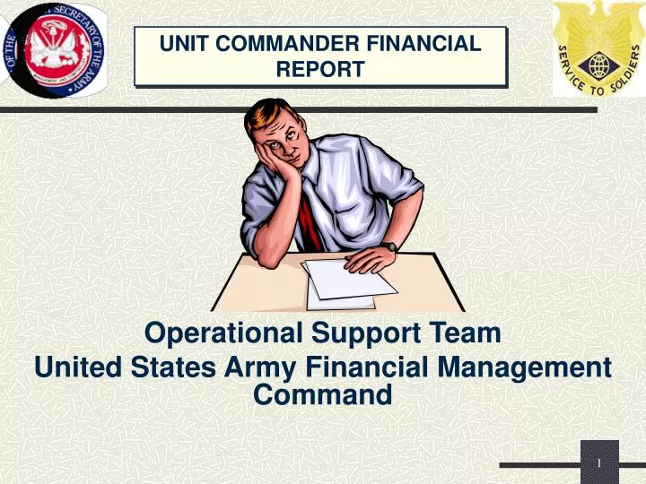 Ppt Unit Commander Financial Report Powerpoint Presentation Id 1715948