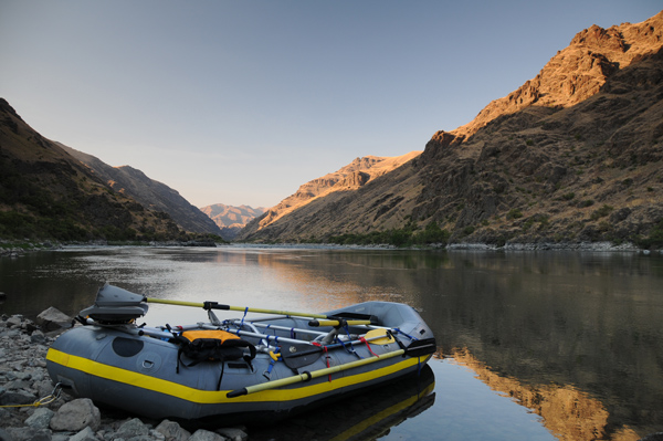 Raft Types On The Snake River Through Hells Canyon