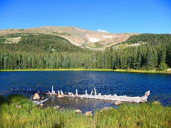 Rainbow Lakes Rainbow Lakes Trailhead Indian Peaks Wilderness Area