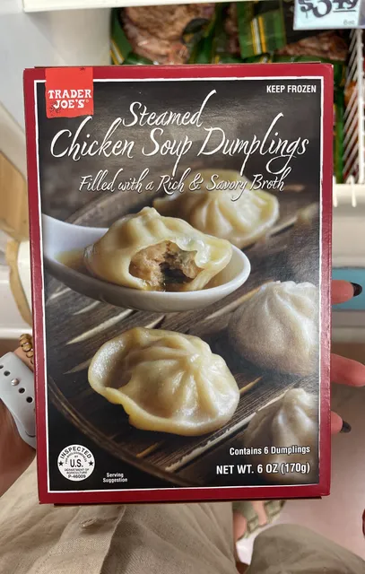 Review Trader Joe S Steamed Chicken Soup Dumplings Xiao Long Bao A