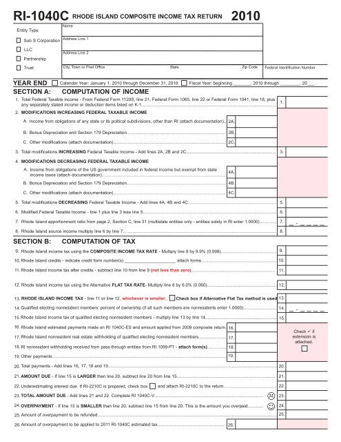 Rhode Island Income Tax Withholding Vernetta Corbin