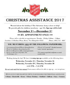 Salvation Army Christmas Assistance Apps Now Availablewspl Wspl