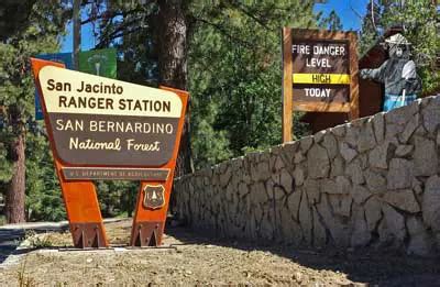 San Bernardino National Forest Districts