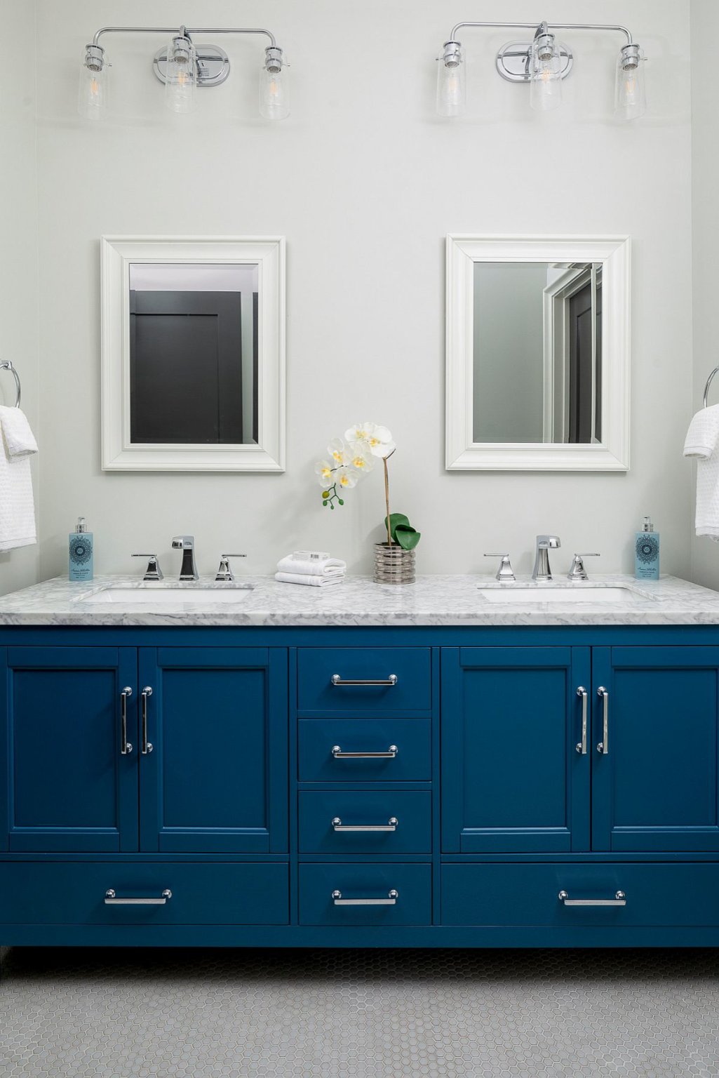 Sean S Woodworking Bathroom Vanities Navy Blue Furniture Style