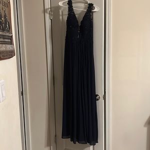 Sherri Hill Dresses New With Tags Sherri Hill Navy Blue Prom Dress