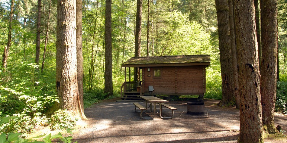 Silver Falls State Park Campground Outdoor Project