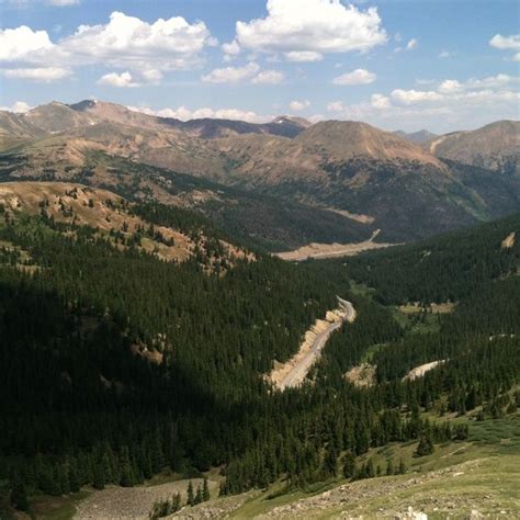 Snow On The Colorado Continental Divide Amazing Continental Divide