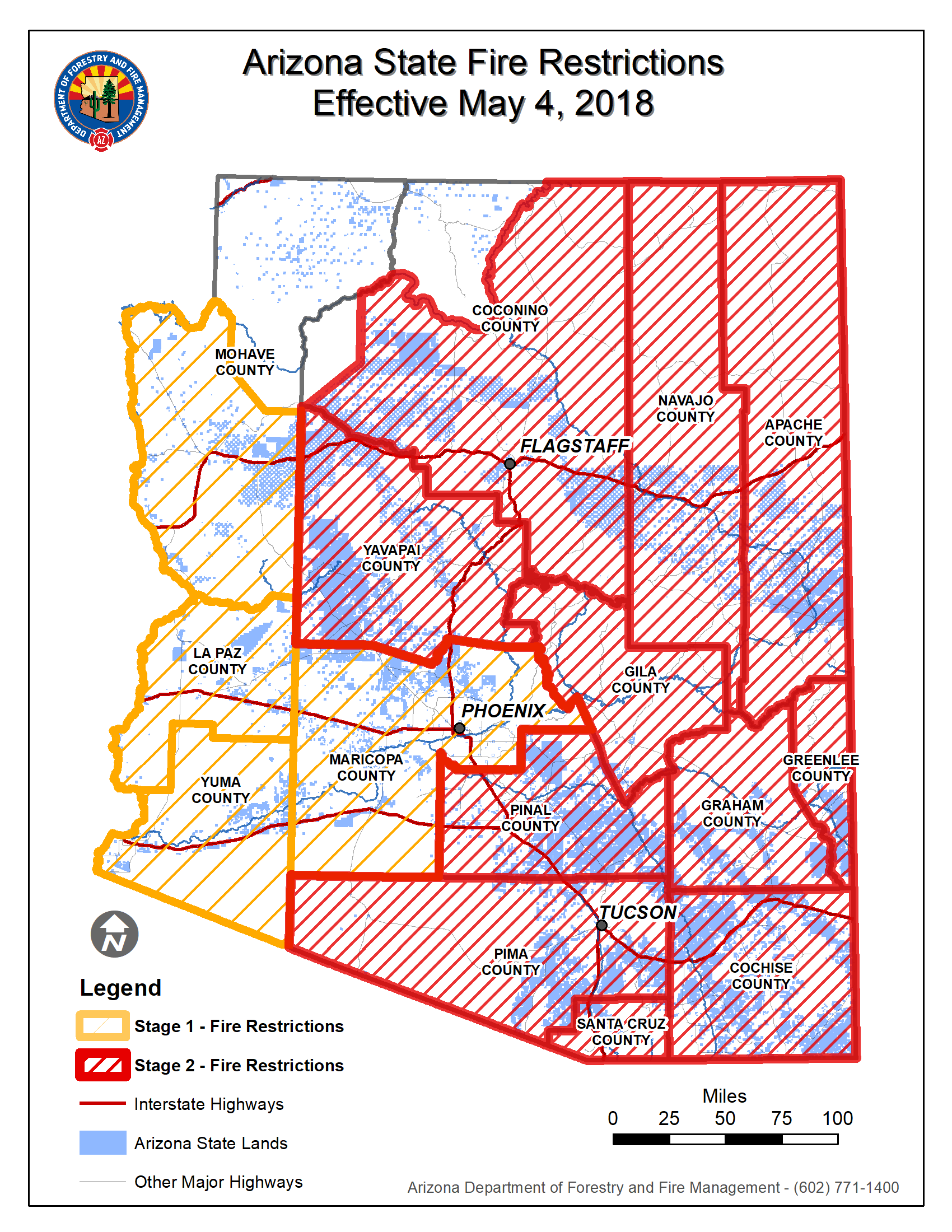 State Executing Stage Ii Fire Restrictions On Counties Across Northern