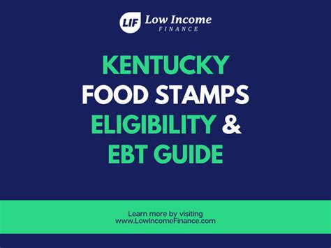 State Of Kentucky Food Stamps