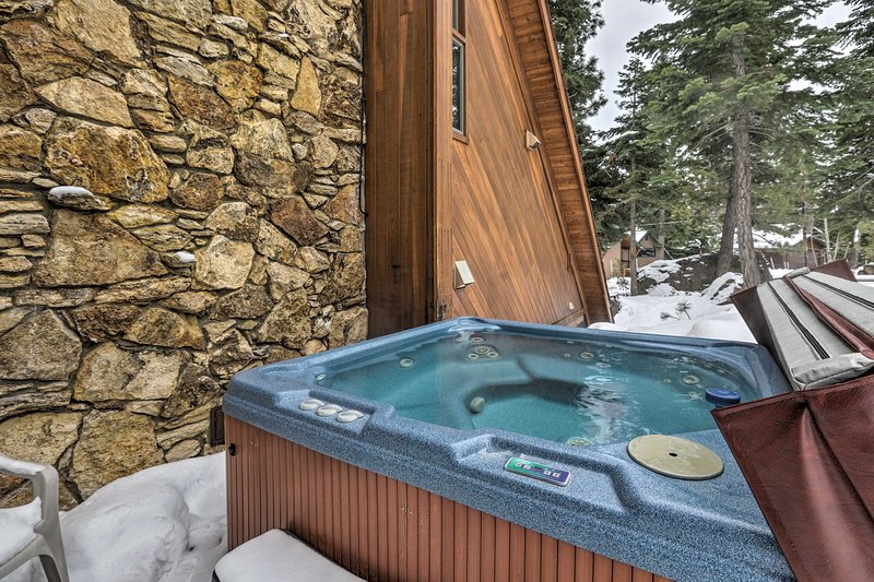 Stunning Luxury Cabin W Lake Tahoe Views Hot Tub Carnelian Bay Ca