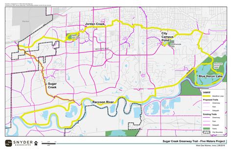 Sugar Creek Greenway Trail Five Water Project Snyder Associates