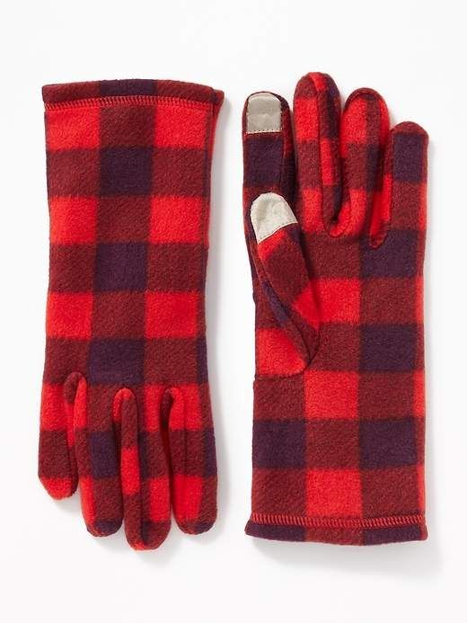 Text Friendly Go Warm Performance Fleece Gloves For Women Old Navy