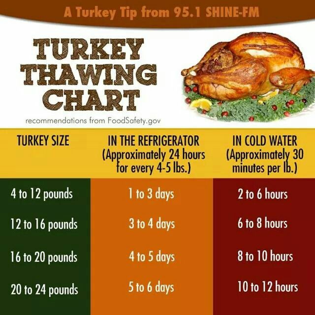 Thawing Times: A Comprehensive Guide To Perfectly Defrosted Turkey