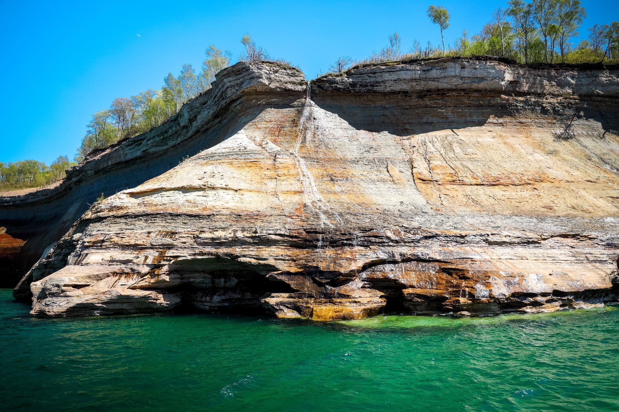 The Top 7 Waterfalls Near Munising Mi Pictured Rocks Pictured