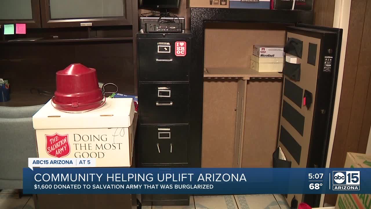 Thieves Steal From Phoenix Salvation Army Days Before Christmas