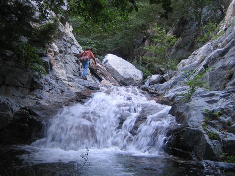 Third Stream Falls Middle Fork Lytle Creek San Gabriel Mountains