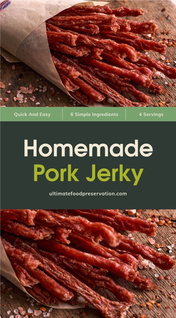 This Homemade Pork Jerky Is Your Favorite New Snack Recipe Ufp