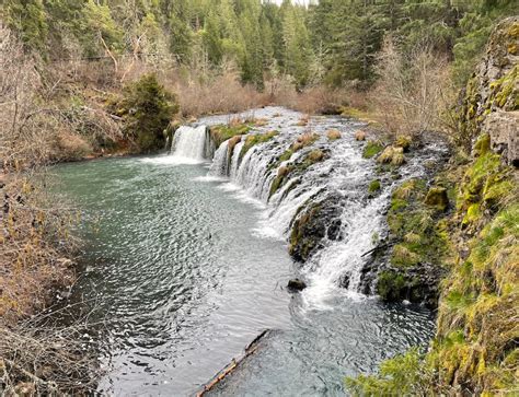 Ti Lomikh Falls And Butte Falls Oregonwaterfalls